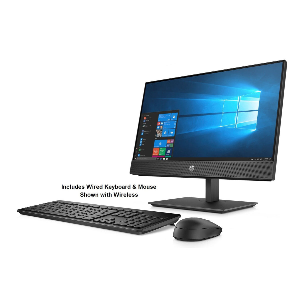 HP ProOne 600 G4 21.5-inch Full HD Touch All-in-One Business PC Intel i5-8500 8GB 256GB SSD Windows 10 Pro 64
