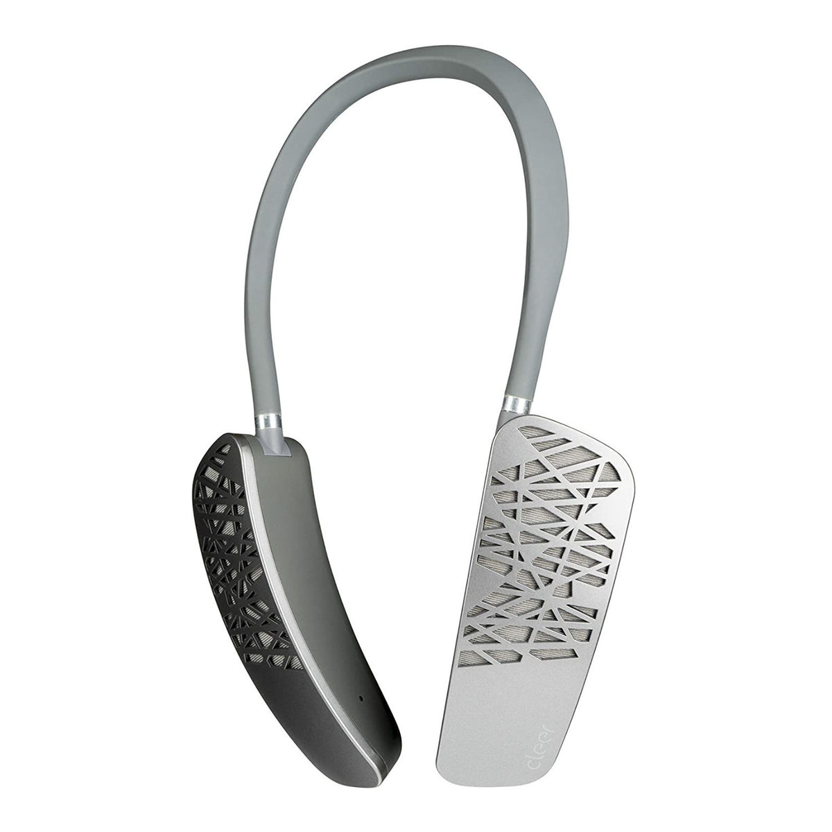 Cleer Halo Wireless Bluetooth Wearable Neck Speaker with Google Assistant (Gray)