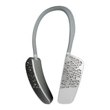Cleer Halo Wireless Bluetooth Wearable Neck Speaker with Google Assistant (Gray)
