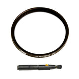 Tiffen 28mm UV Protector Lens Filter with Lens Cleaning Brush Tool Bundle