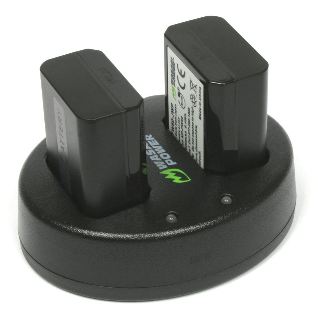 Wasabi Power Battery (2-Pack) and Dual Charger Kit for Sony NP-FW50 Batteries