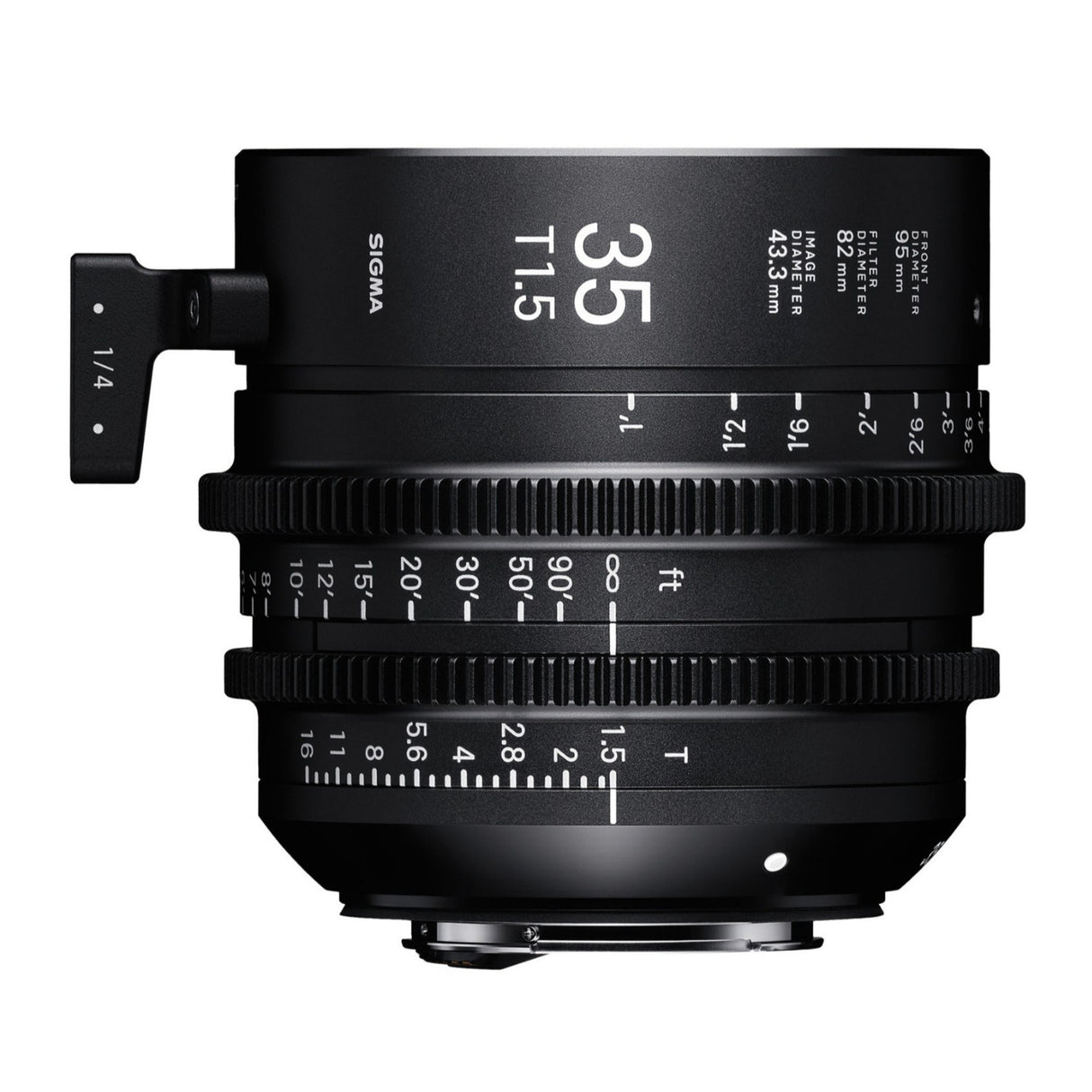 Sigma 35mm T1.5 FF Prime /i Technology-Compatible PL Mount Lens (Meter Markings)