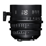 Sigma 50mm T1.5 FF High Speed Prime /i Technology-Compatible PL Mount Lens (Meter Markings)