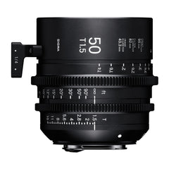 Sigma 50mm T1.5 FF High Speed Prime /i Technology-Compatible PL Mount Lens (Meter Markings)