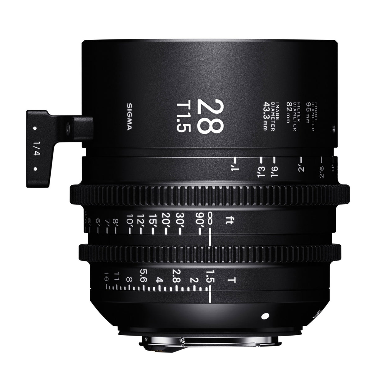 Sigma 28mm T1.5 FF Prime /i Technology-Compatible PL Mount Lens (Meter Markings)