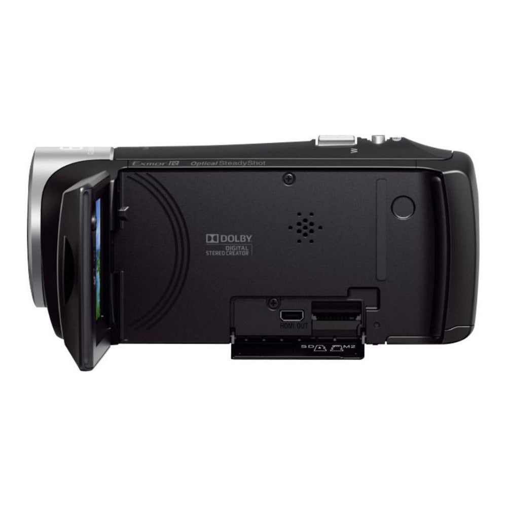 Sony HDR-CX405 Handycam Camcorder with Two 32GB Cards and Li-ion Battery Bundle