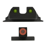 Meprolight ML-41770 HVS Fixed Orange Front and Rear Day/Night Sight