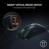 Razer DeathAdder V2 Ergonomic Wired Gaming Mouse (Certified Refurbished)