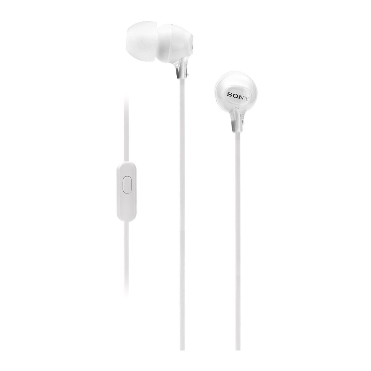 Sony MDREX15AP Fashion Color EX Series Earbud Headset with Microphone (White)