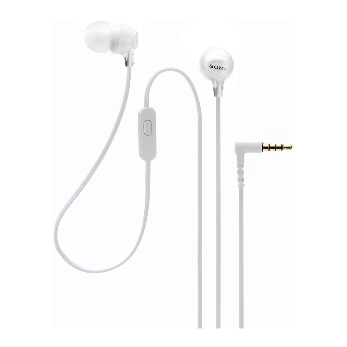 Sony MDREX15AP Fashion Color EX Series Earbud Headset with Microphone (White)