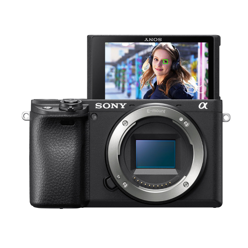 Sony a6400 Mirrorless Digital Camera (Body Only) with Software Suite and 64GB SD Card Bundle