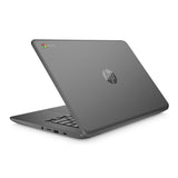 HP Chromebook 14-ca Laptop, 14" FHD, Intel N3350, 4GB RAM, 64GB eMMC (Certified Refurbished)
