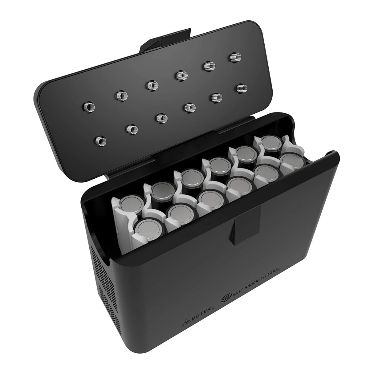 East Brooklyn Labs RadCad Battery Charger and Caddy for AA Rechargeable Batteries