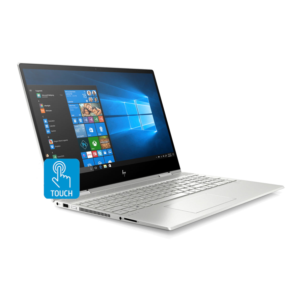 HP Envy x360 15m 15.6" FHD Touch Convertible Laptop, Intel Core i7-10510U, 12GB RAM, 512GB SSD + 32GB Intel Optane (Certified Refurbished)