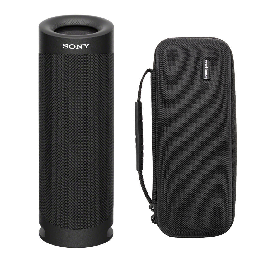 Sony SRSXB23 EXTRA BASS Bluetooth Wireless Portable Speaker (Black) with Protective Case