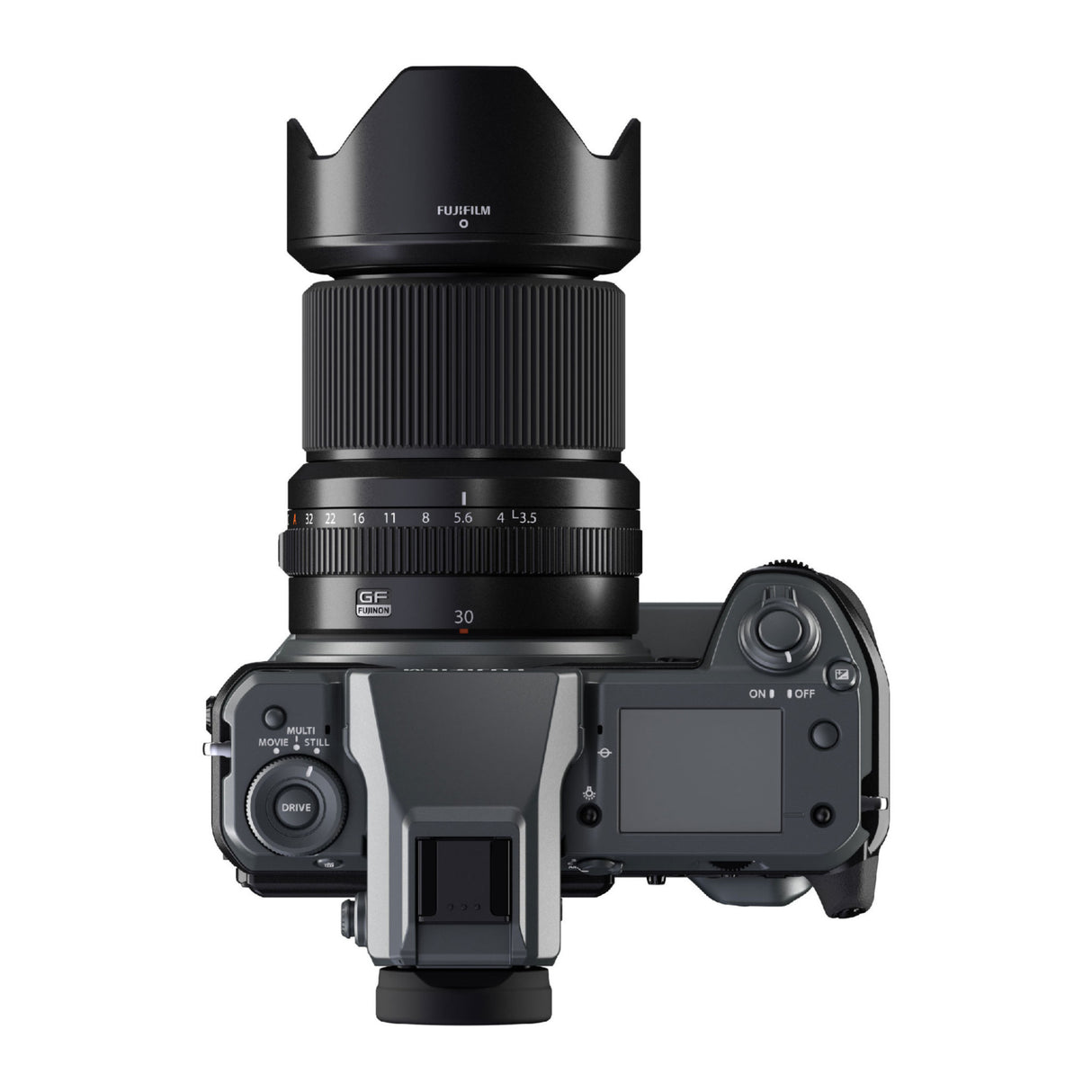 Fujifilm GF 30mm f/3.5 R WR Lens (Black)