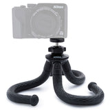 Koah Kanguru 12-Inch Flexible Waterproof Tripod with Bluetooth for iPhone, Galaxy, Go Pro Cameras