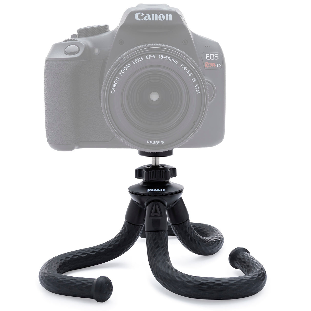 Koah Kanguru 12-Inch Flexible Waterproof Tripod with Bluetooth for iPhone, Galaxy, Go Pro Cameras