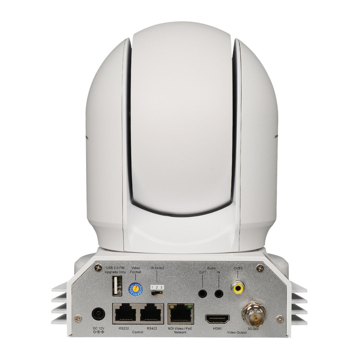 BirdDog Eyes P200 1080P Full NDI PTZ Camera with Sony Sensor and HDMI/3G-SDI Interface (White)