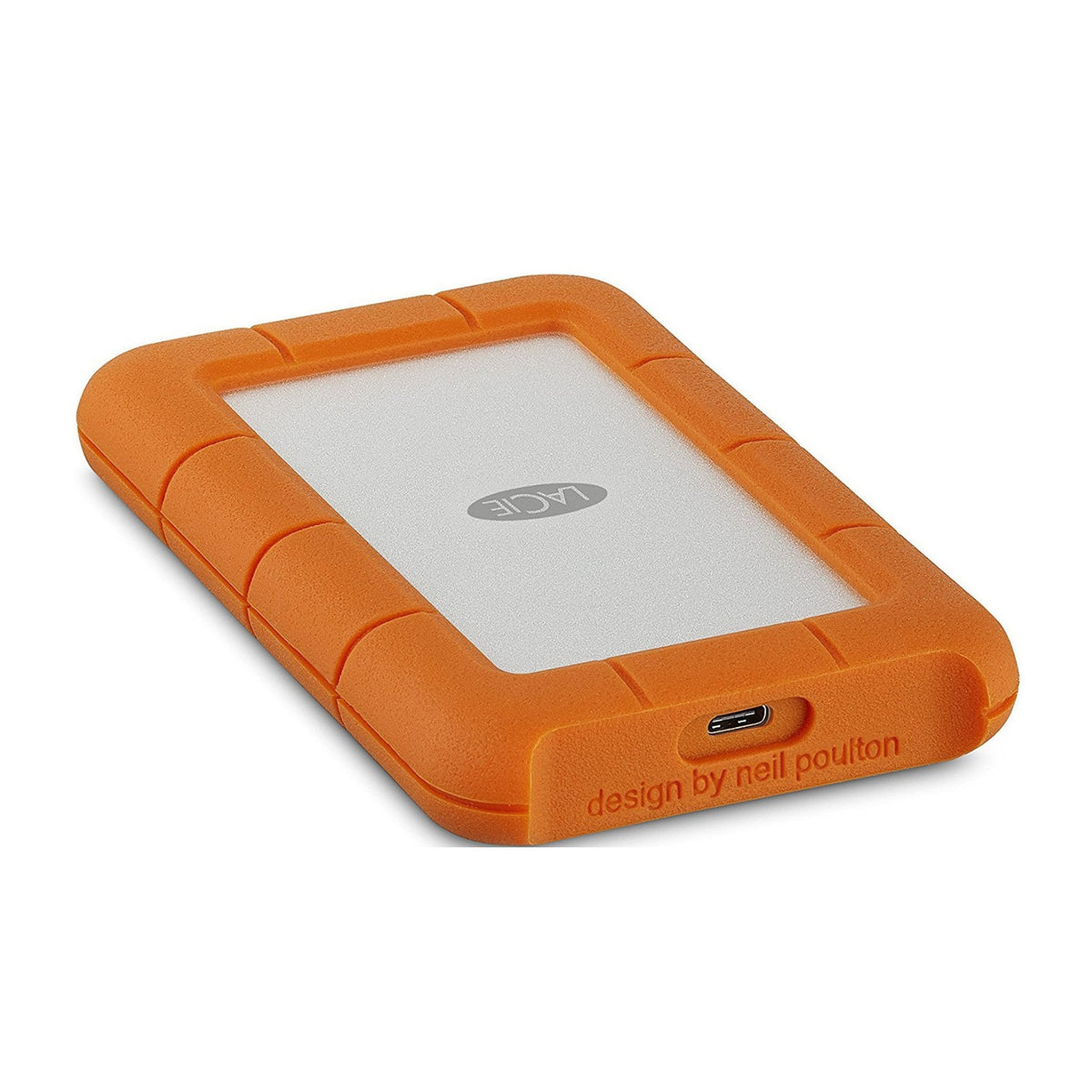 LaCie Rugged USB-C 5TB Portable External Hard Drive