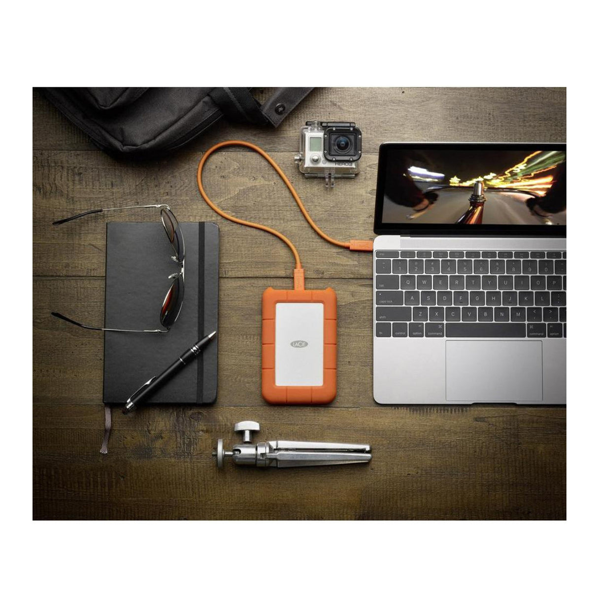 LaCie Rugged USB-C 5TB Portable External Hard Drive