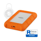 LaCie Rugged Secure 2TB USB-C All-Terrain Encrypted Portable Hard Drive