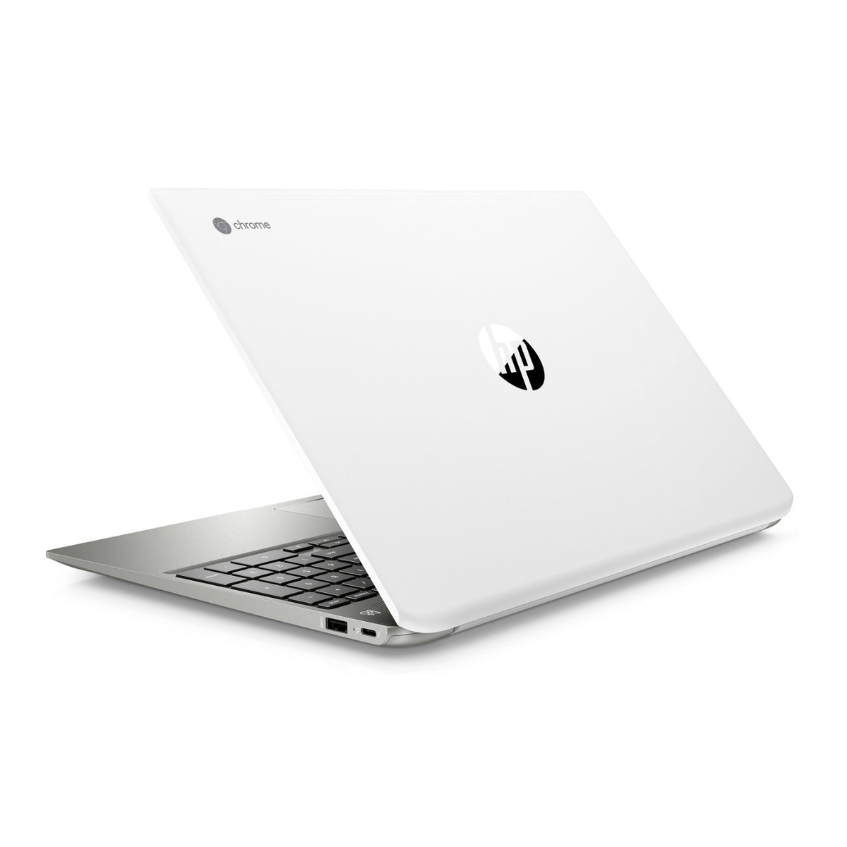 HP Chromebook 15-de0021, 15.6" FHD Touch, Intel Core i3-8130U, 4GB RAM, 128GB eMMC (Certified Refurbished)