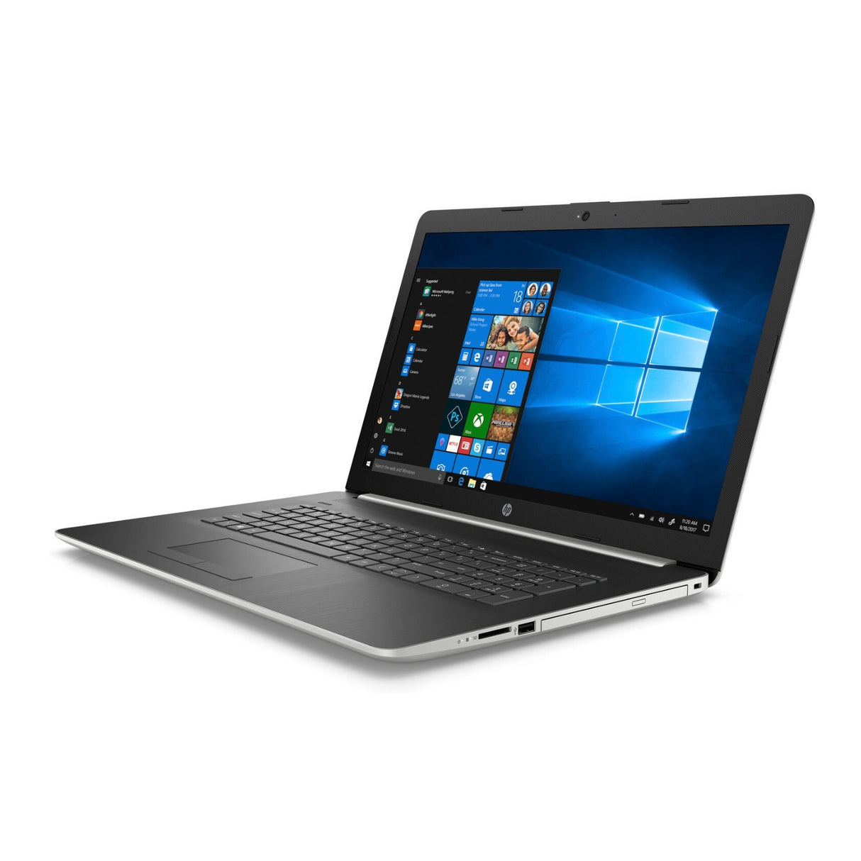 HP 17-BY0035 17.3" FHD Laptop, Intel Core i7-8550U, 16GB RAM, 1TB HDD, Radeon 4GB, Windows 10 (Certified Refurbished)