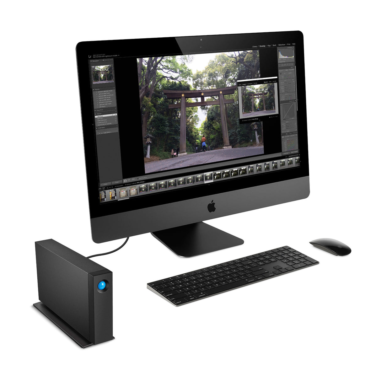LaCie d2 Professional 8TB USB 3.1 Type-C External Desktop Hard Drive Bundle