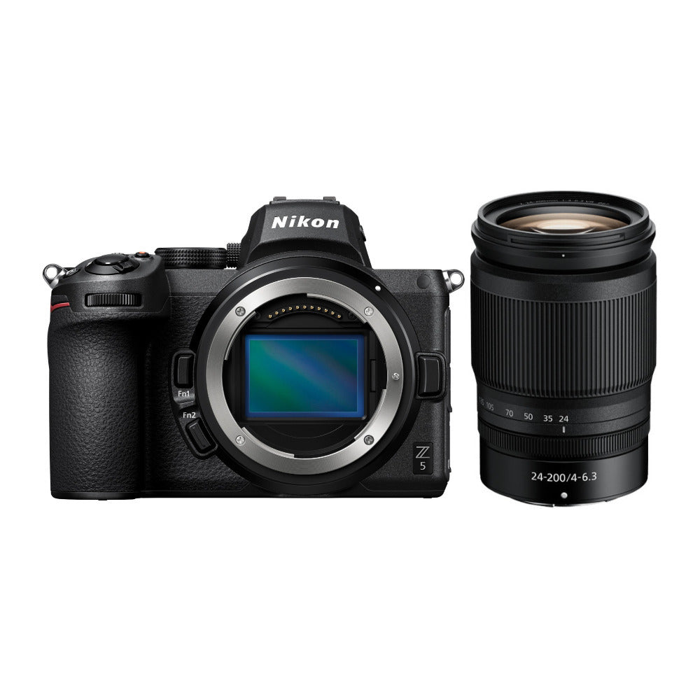 Nikon Z 5 Mirrorless Digital Camera with 24-200mm Lens Bundle