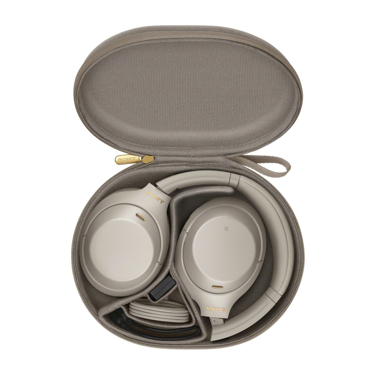 Sony WH-1000XM4 Wireless Noise Canceling Over-Ear Headphones (Silver)