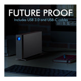 LaCie d2 Professional 10TB USB 3.1 Type-C External Desktop Hard Drive