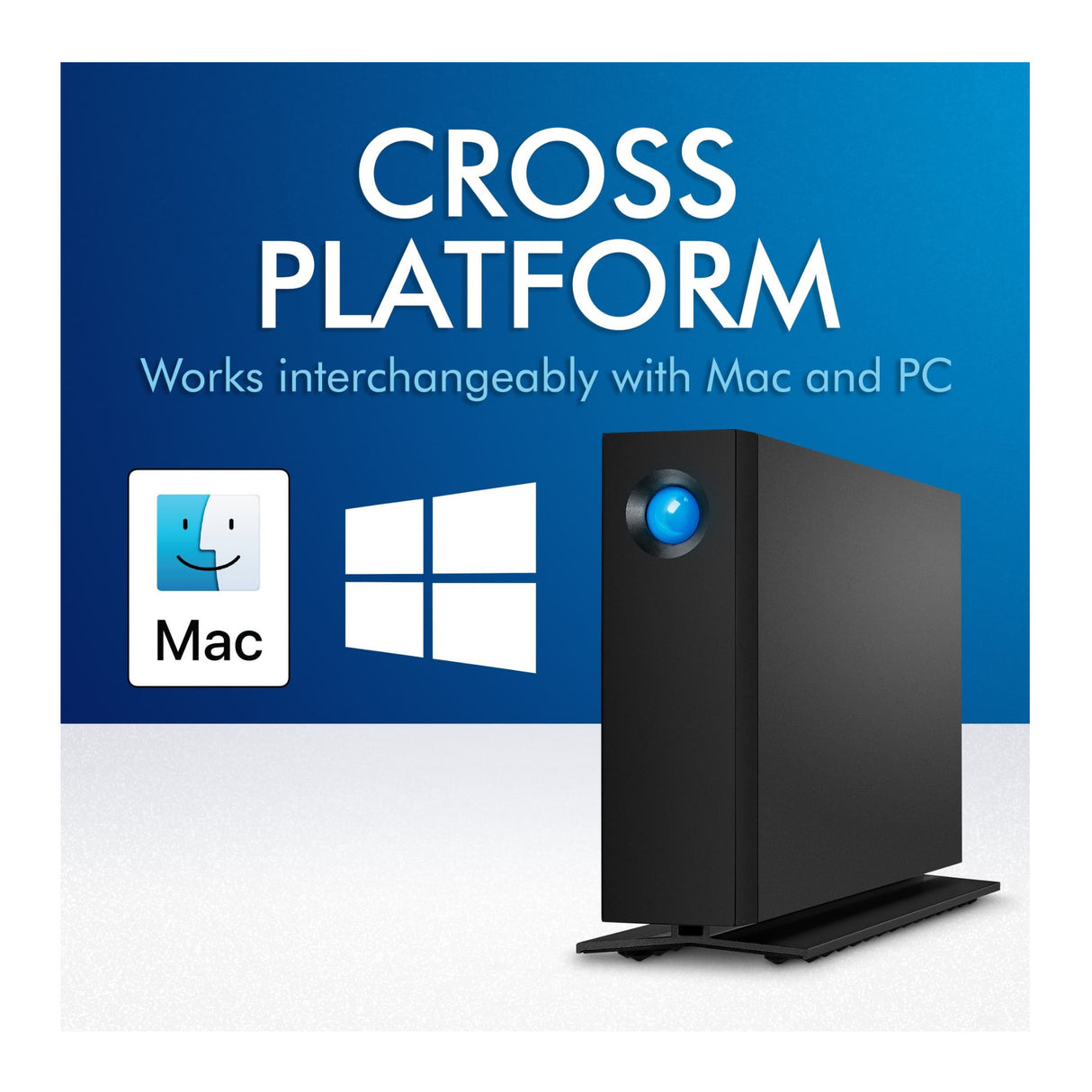 LaCie d2 Professional 8TB USB 3.1 Type-C External Desktop Hard Drive Bundle