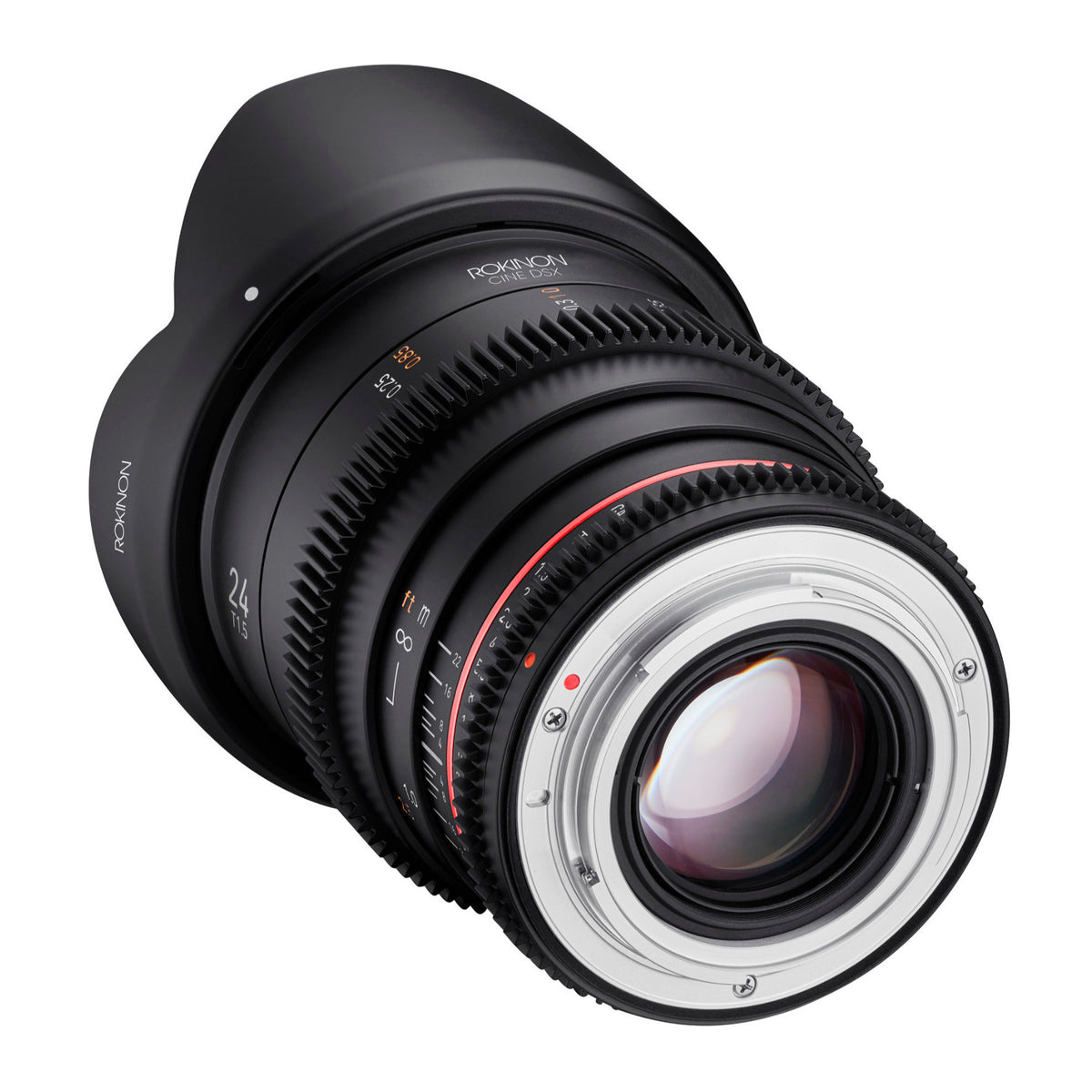 Rokinon 24mm T1.5 Cine DSX High Speed Wide Angle Cine Lens for Canon EF