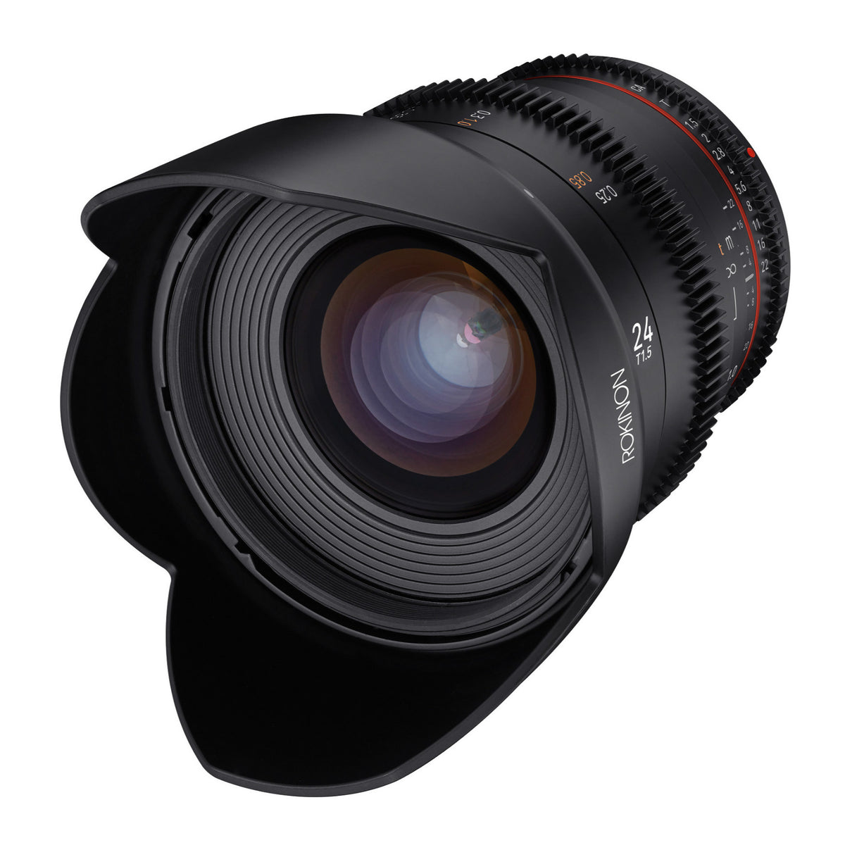 Rokinon 24mm T1.5 Cine DSX High Speed Wide Angle Cine Lens for Canon EF