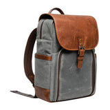 ONA Monterey Camera and Laptop Backpack (Smoke and Antique Cognac)