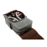 ONA Monterey Camera and Laptop Backpack (Smoke and Antique Cognac)