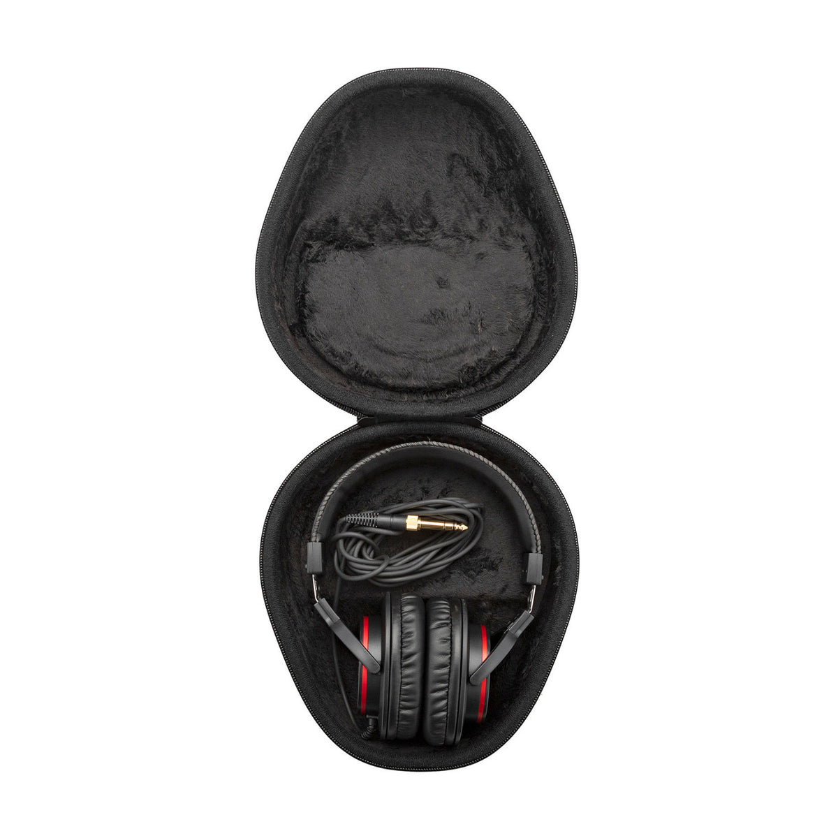 Sony MDR7506 Professional Large Diaphragm Headphone Bundle with Knox Gear Hard Shell Headphone Case