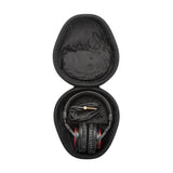 Sony MDR7506 Professional Large Diaphragm Headphone Bundle with Knox Gear Hard Shell Headphone Case