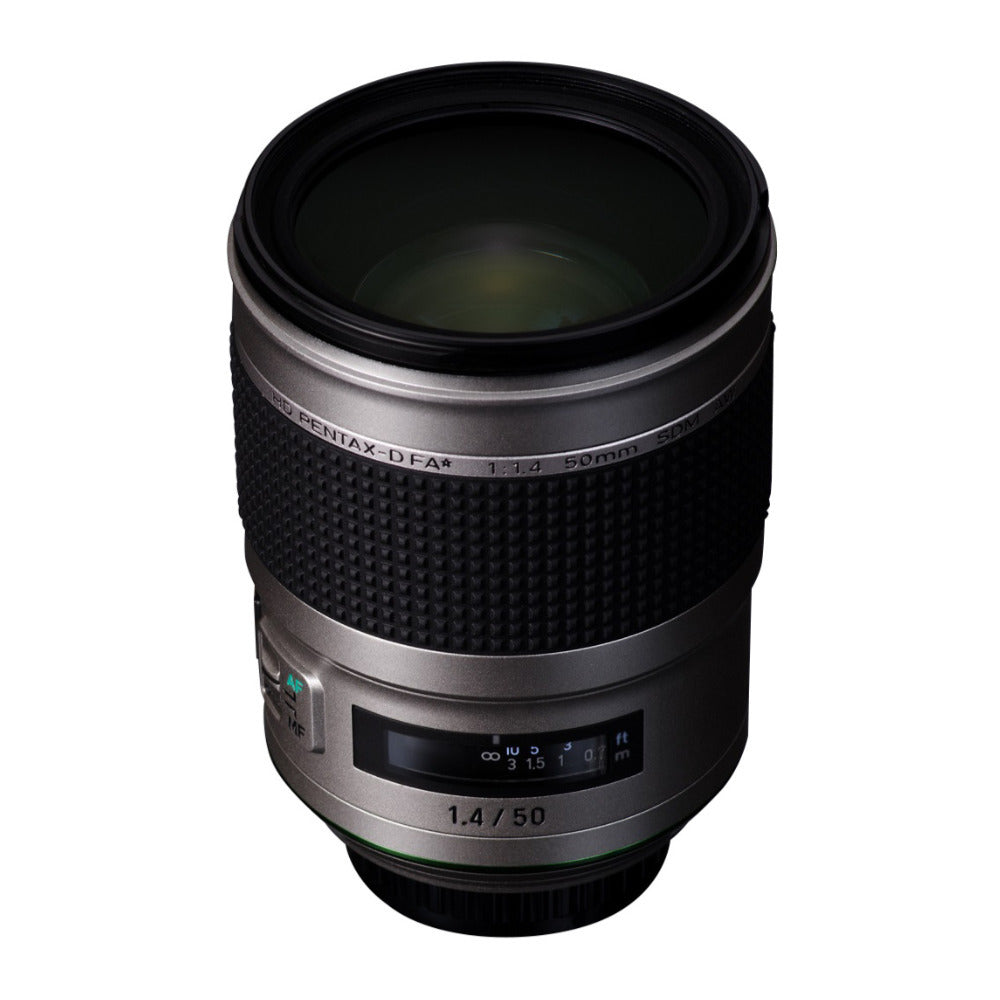 Pentax HD PENTAX-D FA 50mm f/1.4 SDW AW Lens (Silver Edition