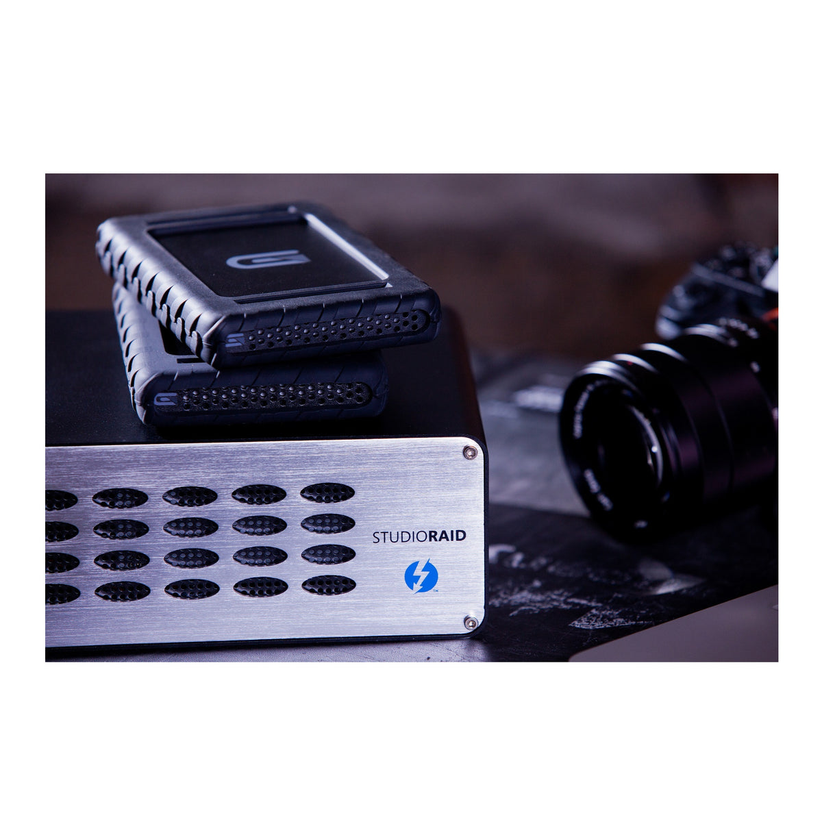 Glyph SRTB16000 StudioRAID 16TB Dual Thunderbolt 2 and USB 3 Raid Array (2x8TB)