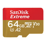 SanDisk 64GB Extreme UHS-I microSDXC Memory Card (Open Box)