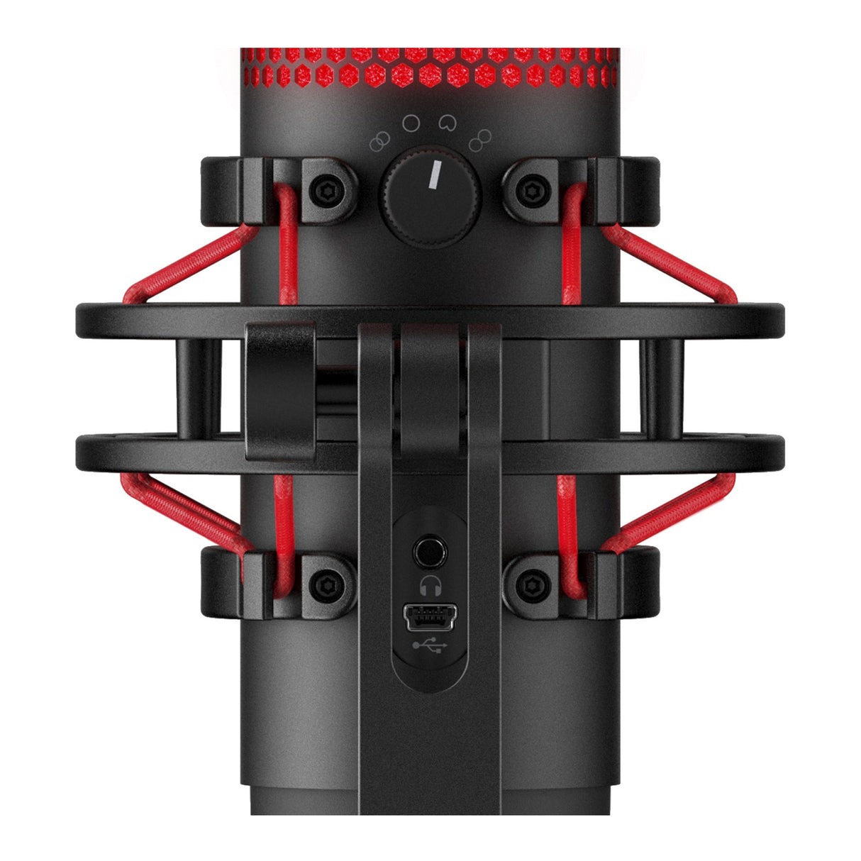 HyperX QuadCast USB Condenser Gaming Microphone for PC, PS4, and Mac (Certified Refurbished)