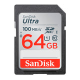 SanDisk 64GB Ultra SDXC UHS-I 100MB/s Memory Card