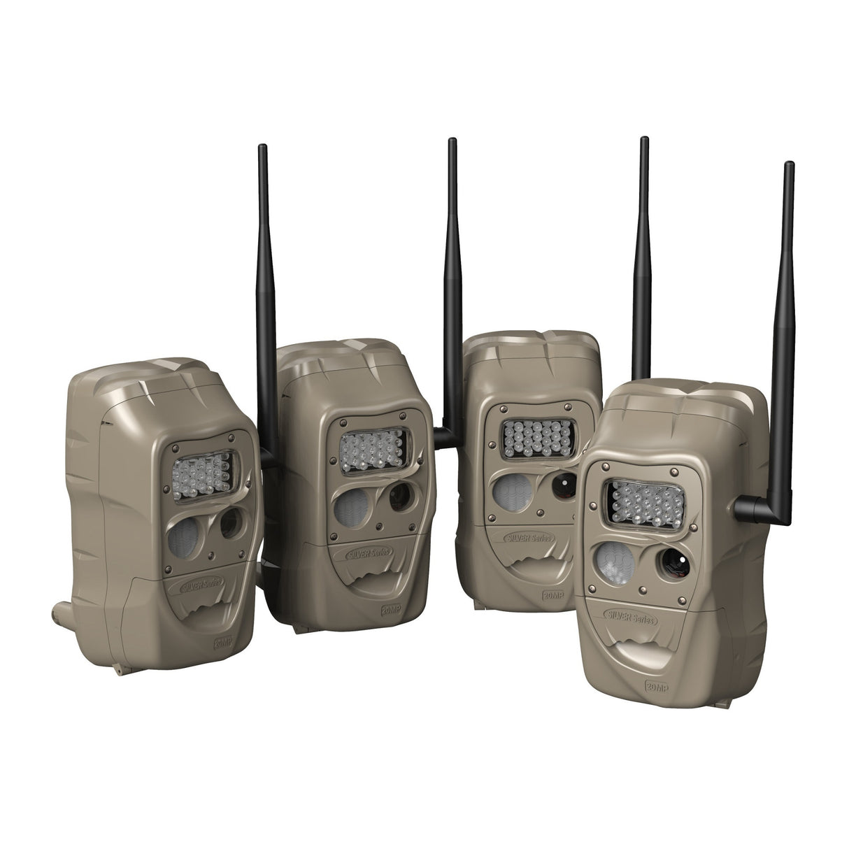 Cuddeback CuddeLink J Series Long Range IR 20MP Trail Camera (4-Pack)