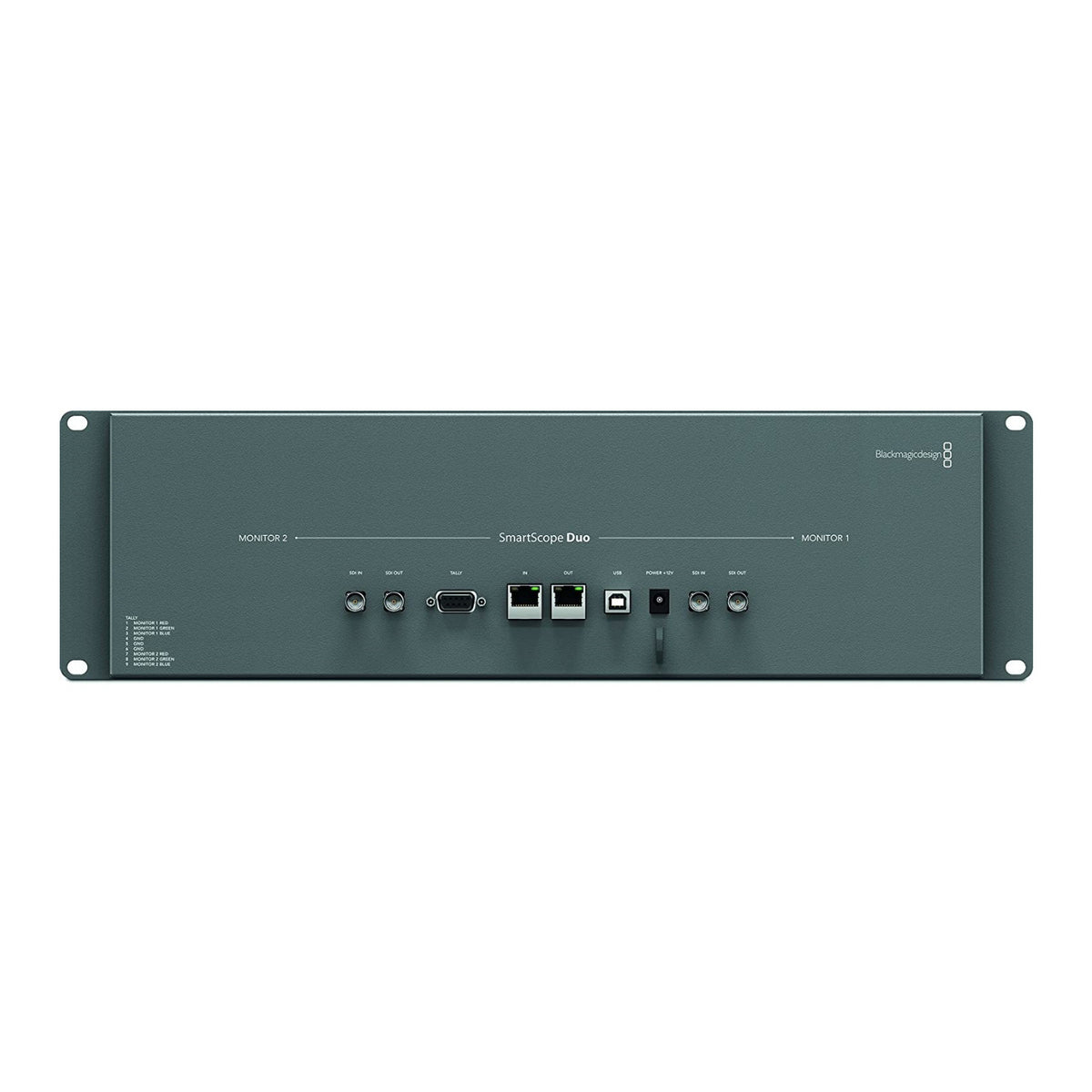 Blackmagic Design SmartScope Duo 4K Rack-Mounted Dual 6G-SDI Monitors