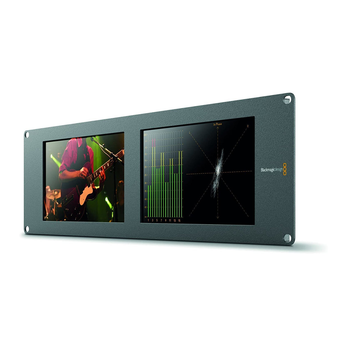 Blackmagic Design SmartScope Duo 4K Rack-Mounted Dual 6G-SDI Monitors