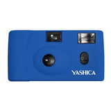 YASHICA MF-1 Snapshot Art 35mm Film Camera Set (Blue)