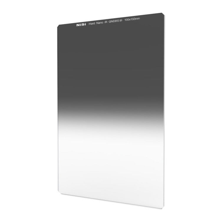 NiSi 100x150mm Nano IR GND8 (0.9) - 3-Stop Hard Graduated Neutral Density Filter