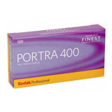 Kodak Professional Portra 400 Color Negative Film (120 Roll Film, 5-Pack)
